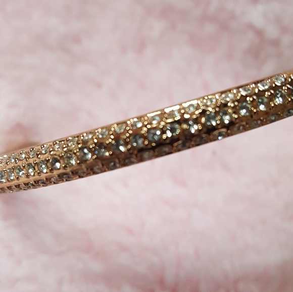 Rose gold and crystal bracelet - Picture 8 of 8